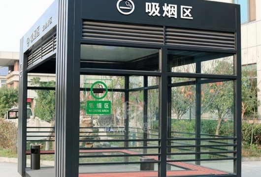 工廠和園區(qū)室外吸煙亭都長什么樣？